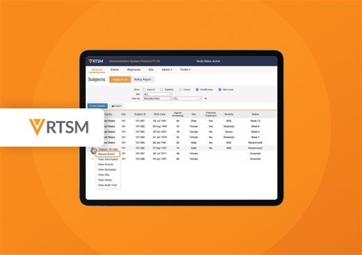 Site User System Navigation in Veeva RTSM | Veeva