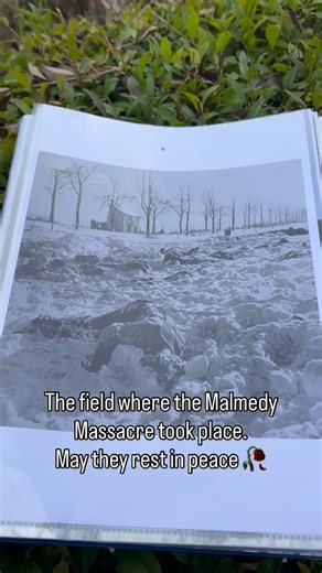 Sacred ground near Malmedy, Belgium. #ww2 #wwii #battleofthebulge #belgium | World War II veterans'memories