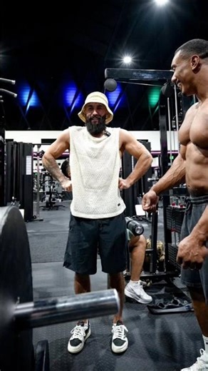 BEAST MODE: Larry Wheels & Anatoly's INSANE Morning Workout Routine! 💪🔥#short #sehar