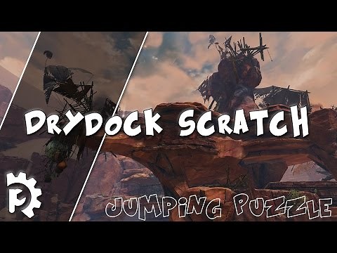 Guild Wars 2 - Drydock Scratch - Jumping Puzzle / Regular / 1080p 50fps