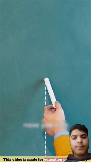 The Right Trick to Draw Perfect Dotted chalk line 😲😨 || shorts #chalklinetrick​ #perfectdots​