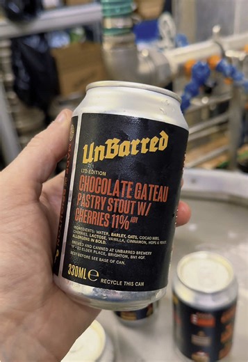 CHOCOLATE GATEAU 🍒🍫🍰 A decadent dessert brew that oozes luxurious indulgence at every layer. Chocolate Gâteau is a velvety imperial pastry stout with layers of tart cherry and rich dark chocolate. Inspired by the iconic Black Forest Gateau. This rich 11% dessert-bomb pours a deep crimson-black with a silky tan head and aromas of ripe cherries, dark cocoa, and a whisper of roasted coffee. Crafted on our sumptuous stout base with dark malts and chewy oats, it delivers a full-bodied, silky smoot
