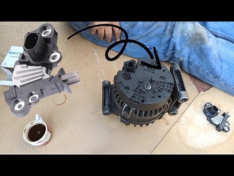 How To Replace Alternator Regulator Ford Transit / Citroen Relay /Peugeot Boxer / Fiat Ducato 2.2HDI