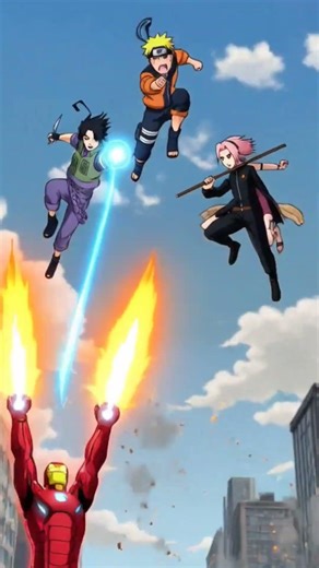 AVENGERS VS NARUTO 💥 LIKE & SUBSCRIBE