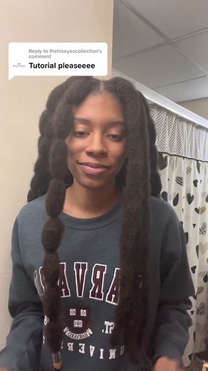 Poodle Puff Bubble Braid Tutorial for Type 4 Hair