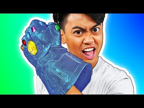 DIY Thanos Infinity Gauntlet CANDY!