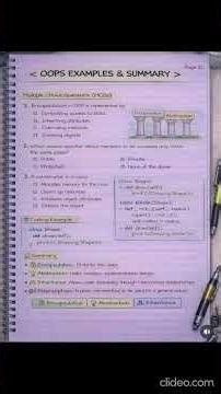 OOPs example #python #pythonanddjangofullstackwebdeveloper #java #education #code