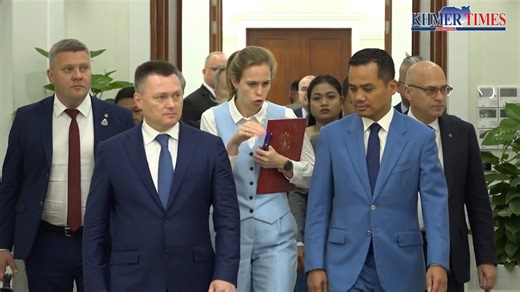 1.7K views · 40 reactions | Cambodian Deputy Prime Minister Sar Sokha, Minister of Interior, and visiting Prosecutor General of Russia Igor Krasnov have praised the growing cooperation between Cambodia and Russia. | Khmer Times | Facebook