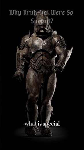 Why Uruk-hai Were So Special? #Urukhai #LOTR #Middleearth #Tolkien #History #Shorts