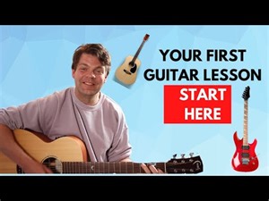 Your Very First Guitar Lesson - For Absolute Beginners Series (SUPER EASY)