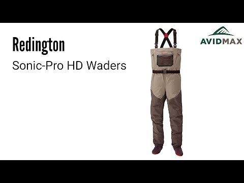 Redington Sonic-Pro HD Waders Demonstration and Review | AvidMax
