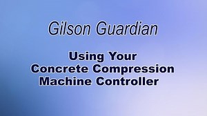 Gilson Automatic Concrete Compression Machine Controller | Gilson Company, Inc.