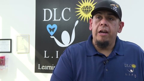 Video shows gas stolen from van at a California learning center