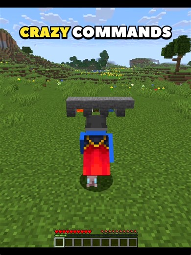 Minecraft Crazy Commands ☠️ #minecraft #fyp #viral