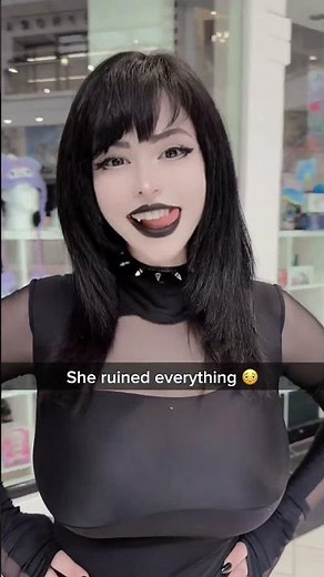 Are All Goth Girls Like This? #gothic #memesdaily #skit