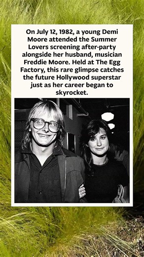 Demi Moore & Freddie Moore (1982) 📸