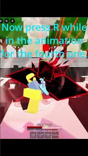 Jujutsu Shenanigans Vessel/ Yuji Black Flash Chain Tutorial! #roblox #jujutsushenanigans #jjs