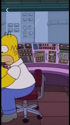 Homer goes to work early🤷