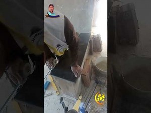 How to install a marble door threshold using cement glue and nails