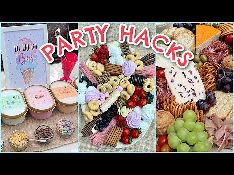 PARTY HACKS! HOW TO FEED A CROWD ON A BUDGET | Emily Norris