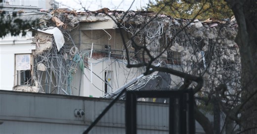 Trump's ballroom demolition sparks backlash