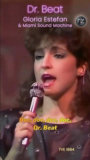 Gloria Estefan & Miami Sound Machine Perform “Dr. Beat” Live on Spanish TV (1984) 💃🎶 #latinpop #pop