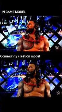 roman Reigns in wwe2k25 #wwe #shortvideo #romanreigns #wwe2k25