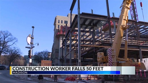 Construction worker in Wisconsin in critical condition after crane drops 10 ton steel beam
