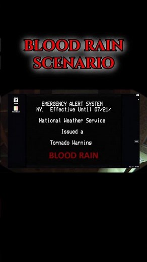 EAS Blood Rain Tornado Emergency Alert System scenario (Garry's Mod)