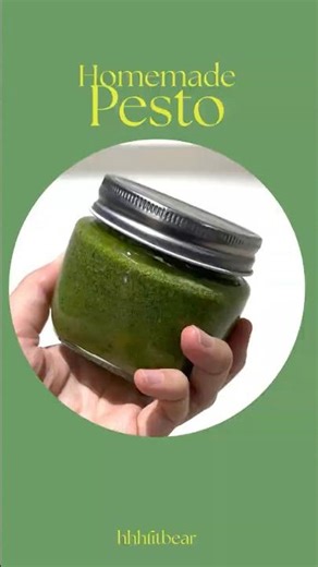Homemade Pesto Sauce | Fresh, Nutty & Full of Flavor 🌿