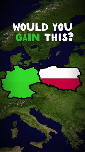 Question for poles😘) #poland #germany #ww2 #map #europe #geography #countryballs #mapping #history