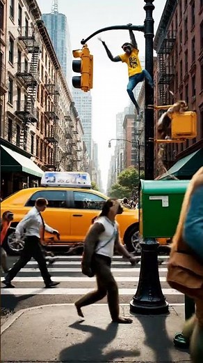 Monkeys Take Over New York Streets 🐒 | Funny Monkey Moments in NYC City Life