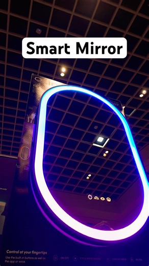 My wife loves this RGB mirror 👀