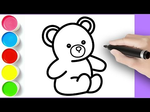 How to Draw a Bear - Easy Drawings for Beginners