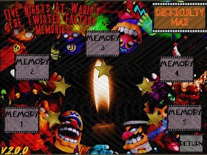 FNaW The Twisted Factory Memories 2.0 || All Memories on Max Difficulty