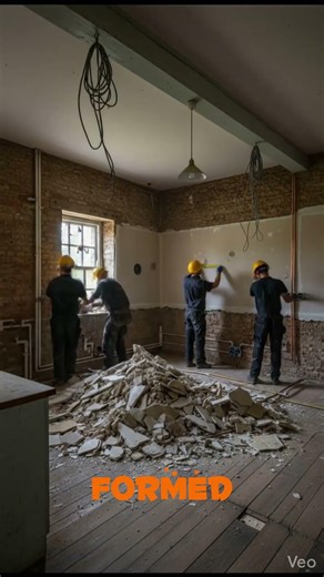 This Old Kitchen Was Falling Apart… Now Look at It 😍 #kitchen #interiordesign #opulentinteriors
