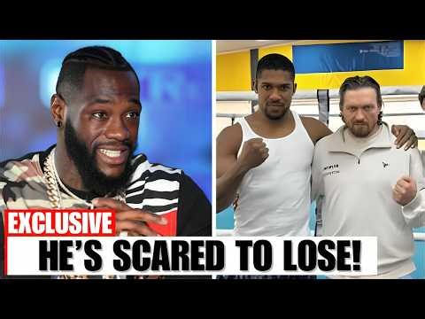 Anthony Joshua & Usyk SECRET Training Camp REVEALED Before Wilder Fight!