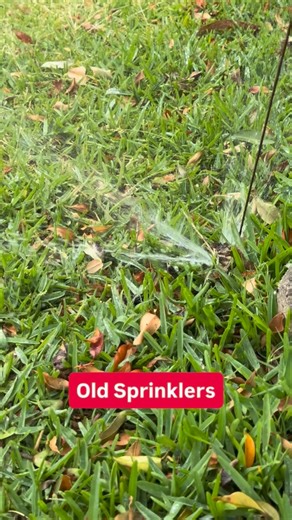 Struggling Sprinklers 💧 We upgraded these old, inefficient lawn sprinklers and rebuilt the system for full coverage ✅ Now they’re performing beautifully again. #ReticRenovation #PerthReticulation #SprinklerUpgrade | Retic Renovation