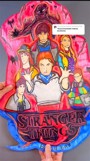 Stranger Things Blind Bag #paper #diy #blindbag #DIYCrafts #strangerthings #blindbox | HiHi Paperdiy
