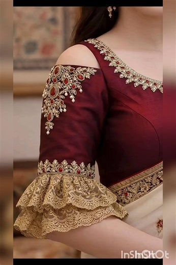 🎉👉Popular blouse sleeves design👌#youtubeshorts #viralvideo #shortsfeed #shortvideo #viral #shorts ❤