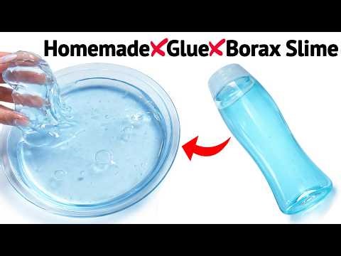How to Make Slime at Home Without Glue,Borax or Activator/Easy Homemade Slime/No Glue No Borax Slime