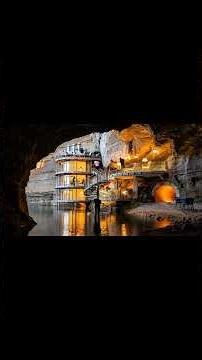 Hidden Luxury Cave Mansion Transformation | Epic Underground Build Timelapse