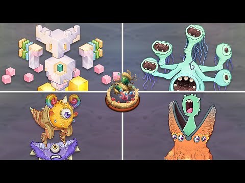 Ethereal Workshop Wave 5 - All Monster Sounds & Animations (My Singing Monsters)