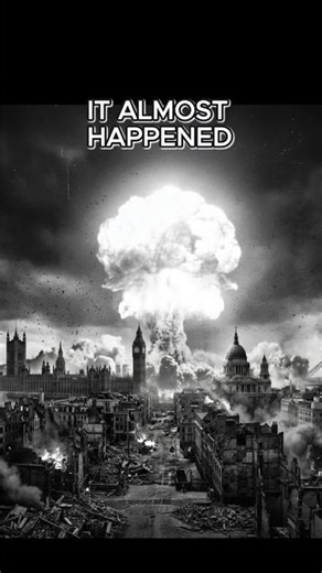 Did 6 men save London from a Nuke? ☢️ #history #short #WW2
