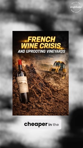 French Vines are being uprooted
