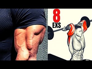 8 TRICEPS WORKOUT AT GYM / Les meilleurs exercises musculation triceps