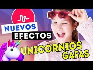 NUEVAS TRANSICIONES y EFECTOS para MUSICALLY | UNICORNIOS y GAFAS | Musical.ly | Daniela Golubeva