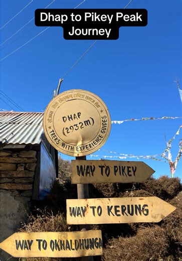 Trekking from Dhap to Pikey Peak: An Unforgettable Journey