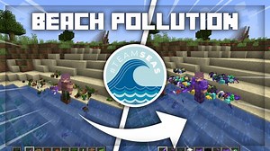 Minecraft but Beach Pollution is OP - #TeamSeas Minecraft Data Pack