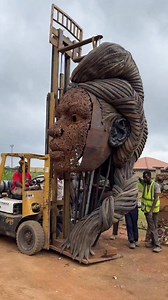 2.9M views · 92K reactions | Artist  dotun popoola #sculpture #reelschallengereelschallenge #reelsfypシ #shortsvideos #explorepage #exploremore #hyperrealism | ART Gallery | Facebook